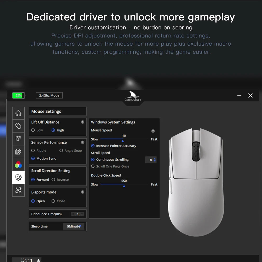 Darmoshark M3 Micro Pro Mouse