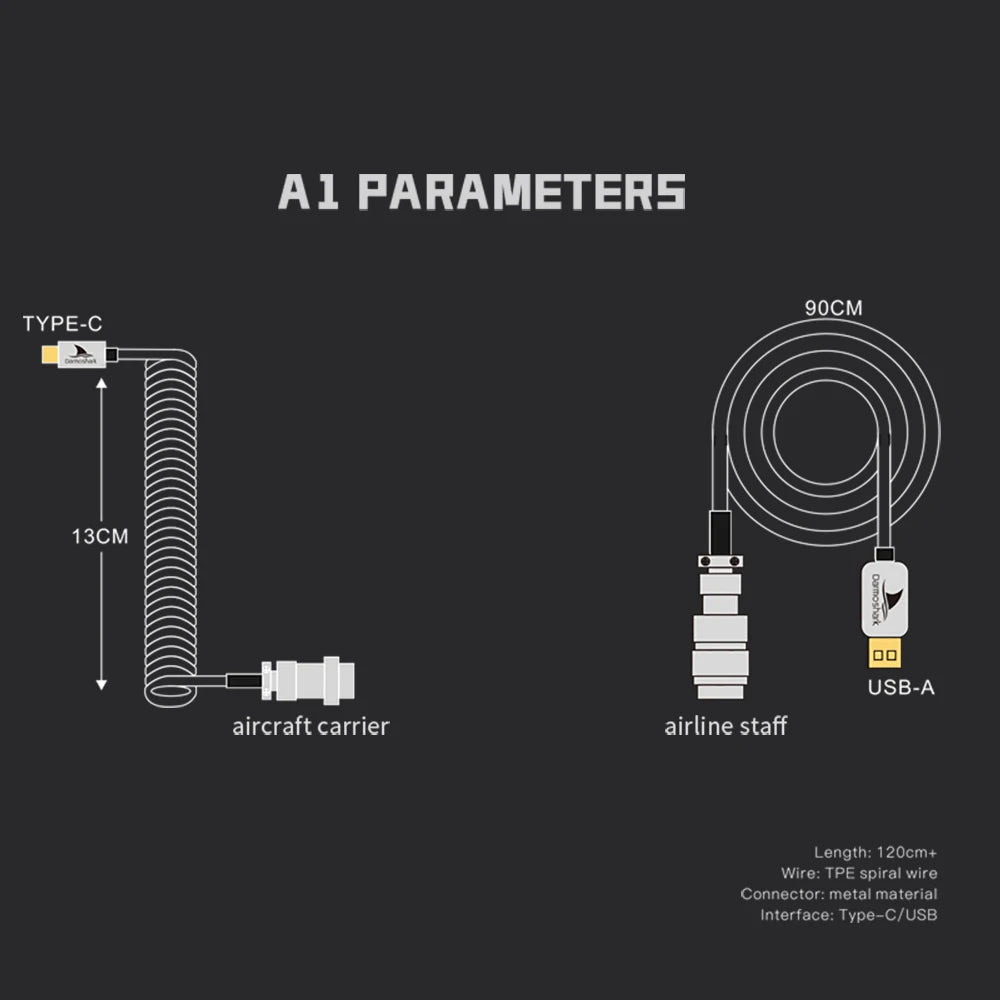 Darmoshark A1 Keyboard Cable