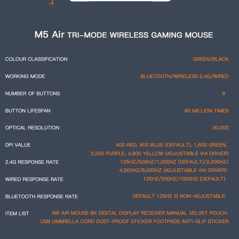 Darmoshark M5 Air Mouse