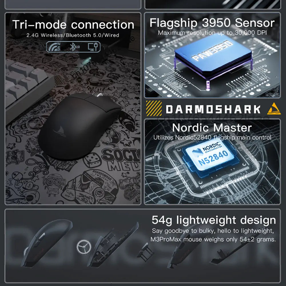 Darmoshark M3 Pro Max Mouse