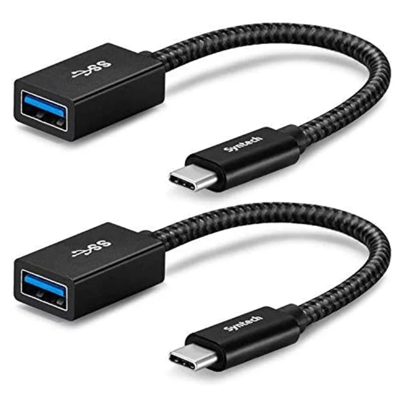USB C to USB Adapter (2 PACK)