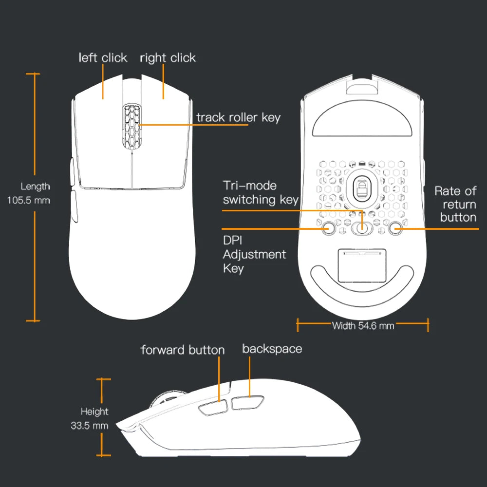 Darmoshark M3 Micro Pro Mouse