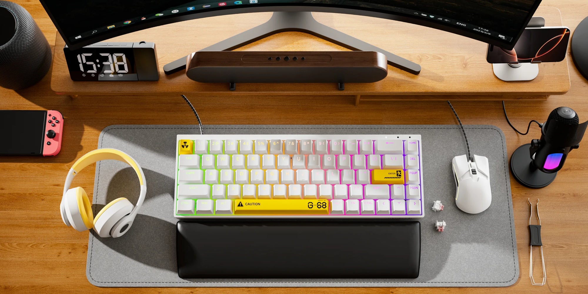 Chronos Computer Keyboard Chronos 68 Rapid Trigger Magnetic Keyboard - Aluminum Edition